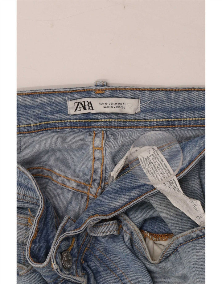 Męskie jeansy slim fit Zara EU 40 Medium W31 L30 Niebieskie bawełniane