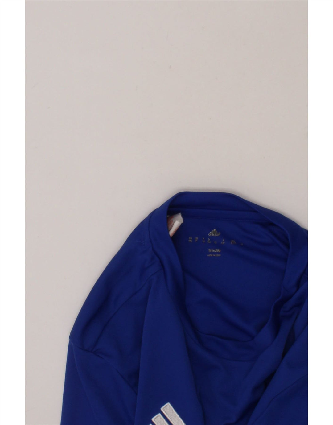 ADIDAS Boys Climalite T-Shirt Top 11-12 Years XL Blue Polyester Vintage Adidas and Second-Hand Adidas from Messina Hembry 