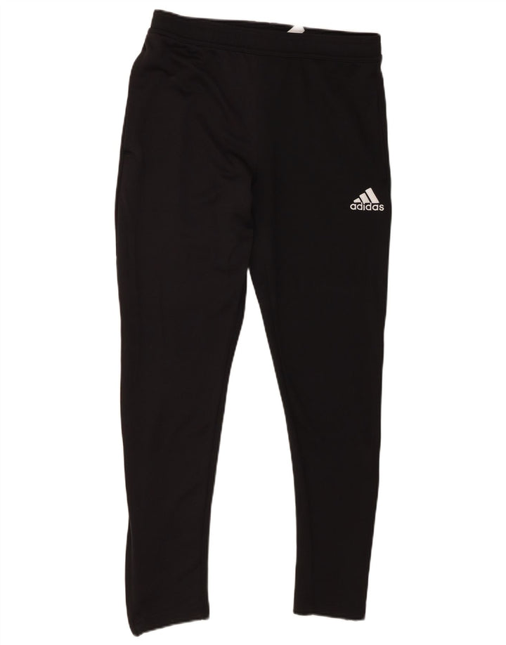 Męskie spodnie dresowe Adidas Aeroready, średni czarny poliester