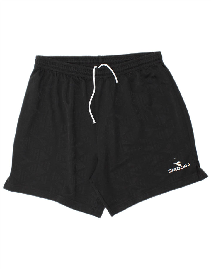 Męskie spodenki sportowe Diadora, średnia czerń