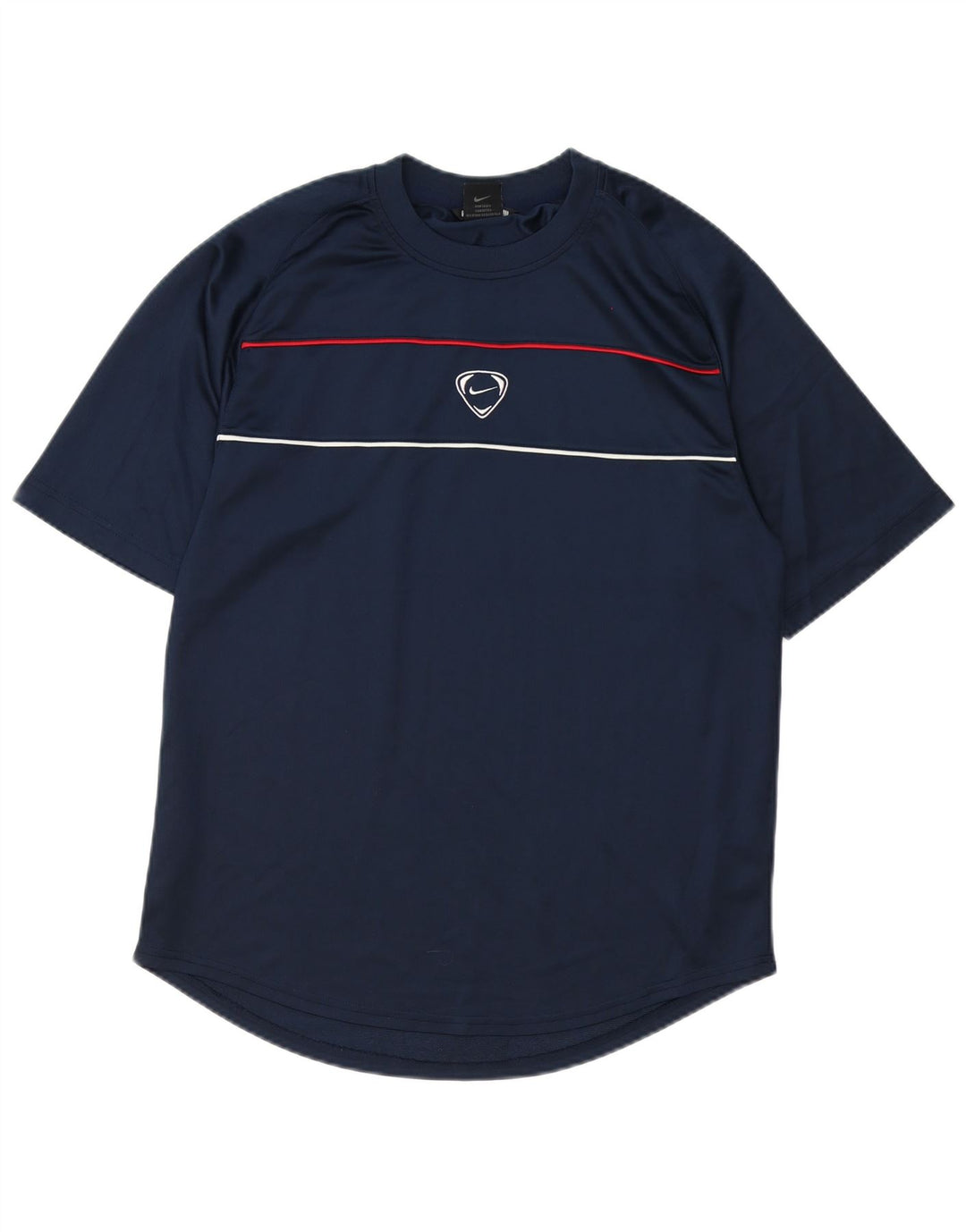 T-shirt męski Nike, duży, granatowy, poliester