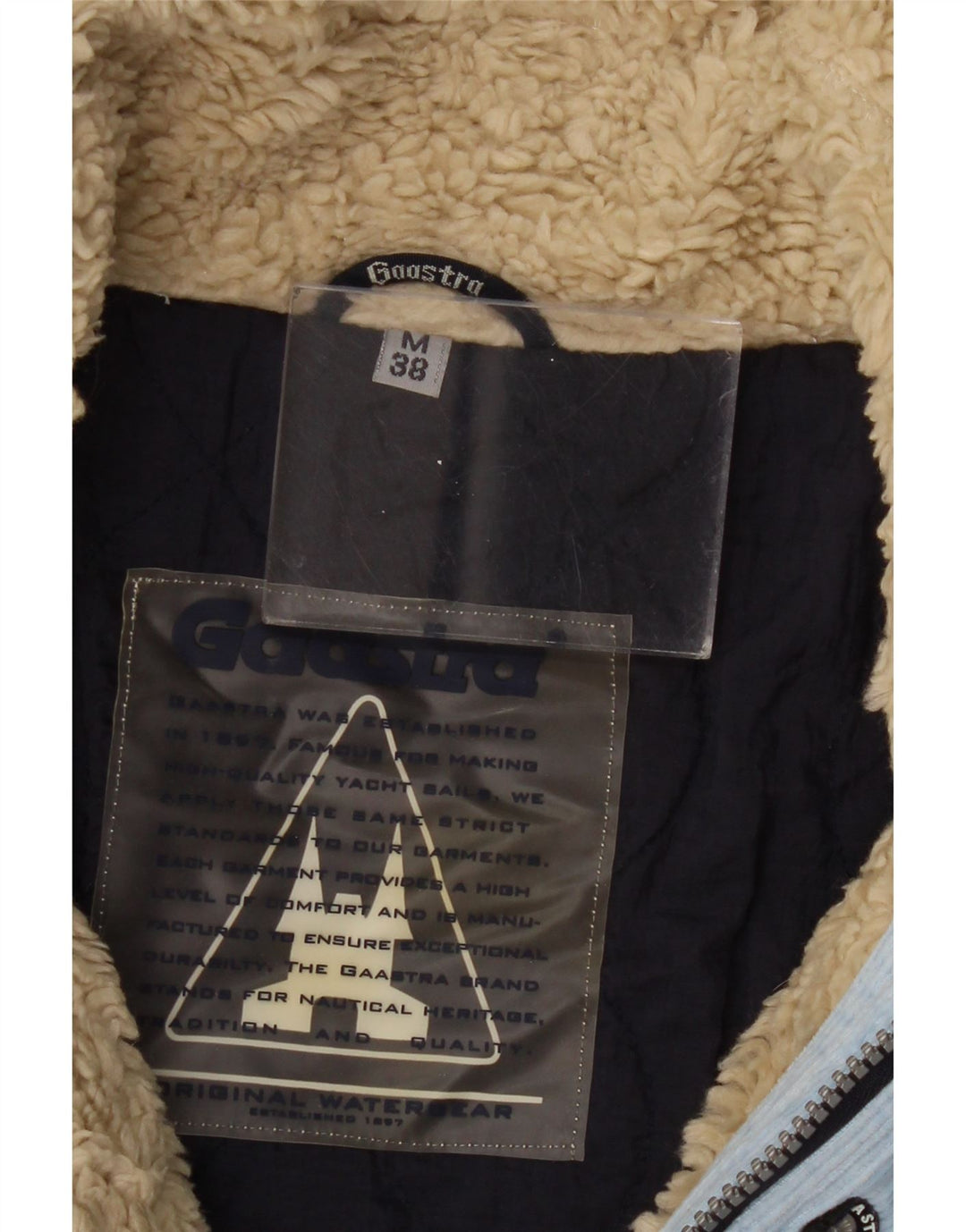 Damska kurtka sztruksowa GAASTRA EU 38 Średni niebieski