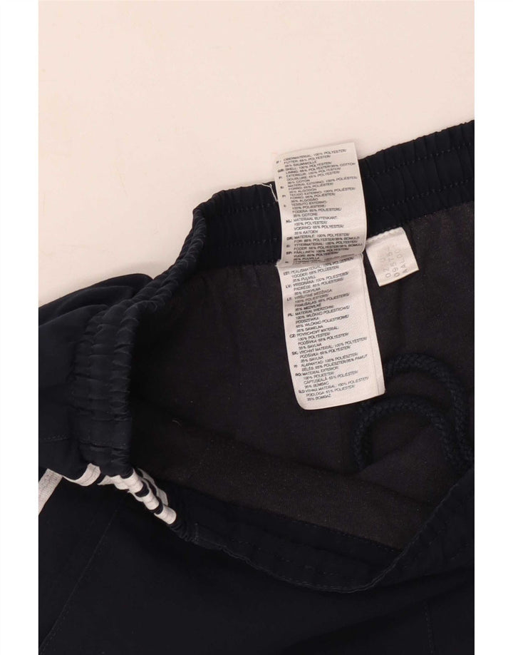 Damskie spodenki sportowe Adidas UK 10, małe, granatowe, poliestrowe