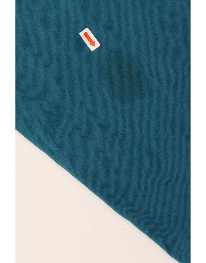 T-shirt damski Vans o klasycznym kroju, UK 10, mały, niebieski, bawełniany