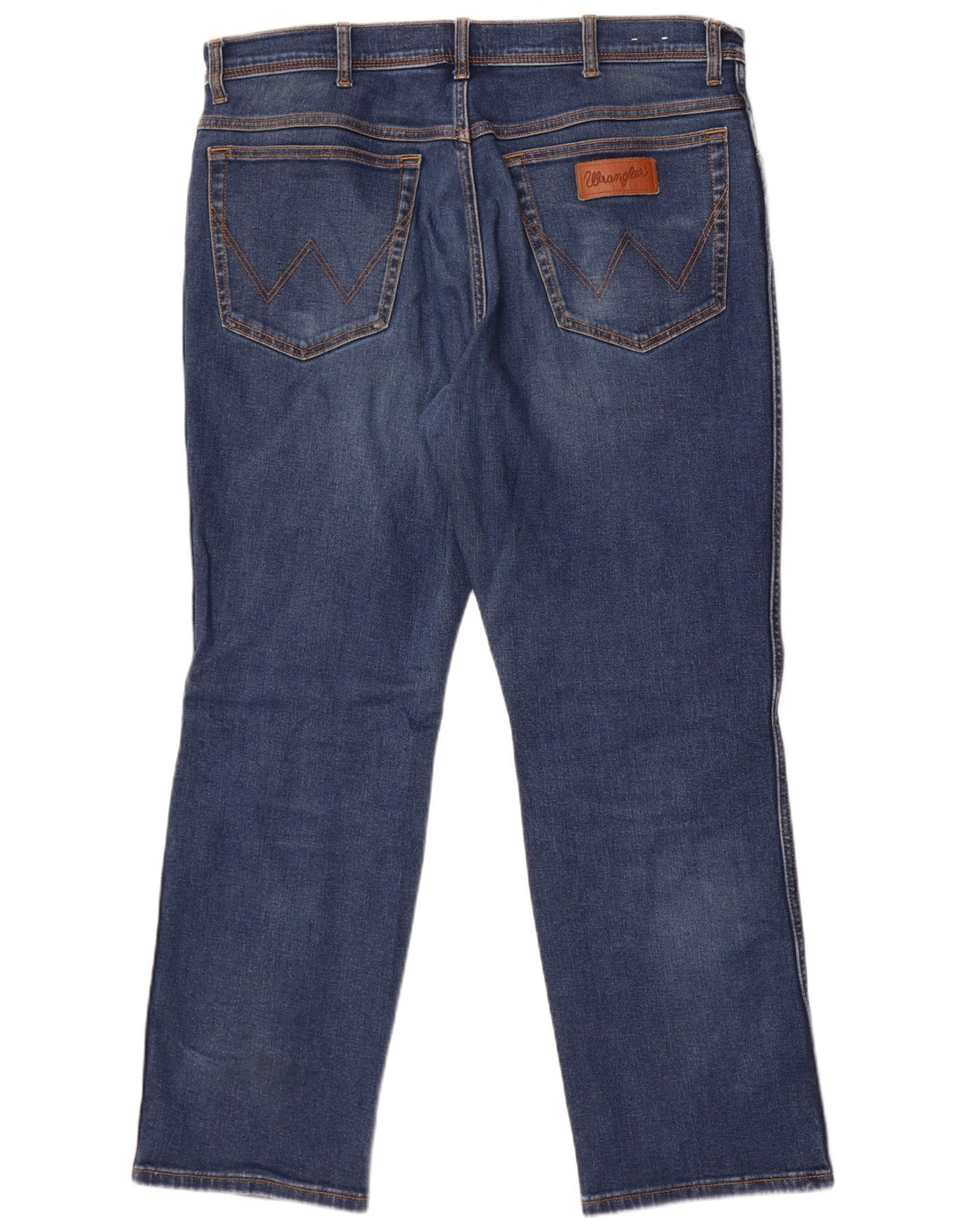 Męskie jeansy Wrangler Texas Straight W38 L30 Niebieskie bawełniane