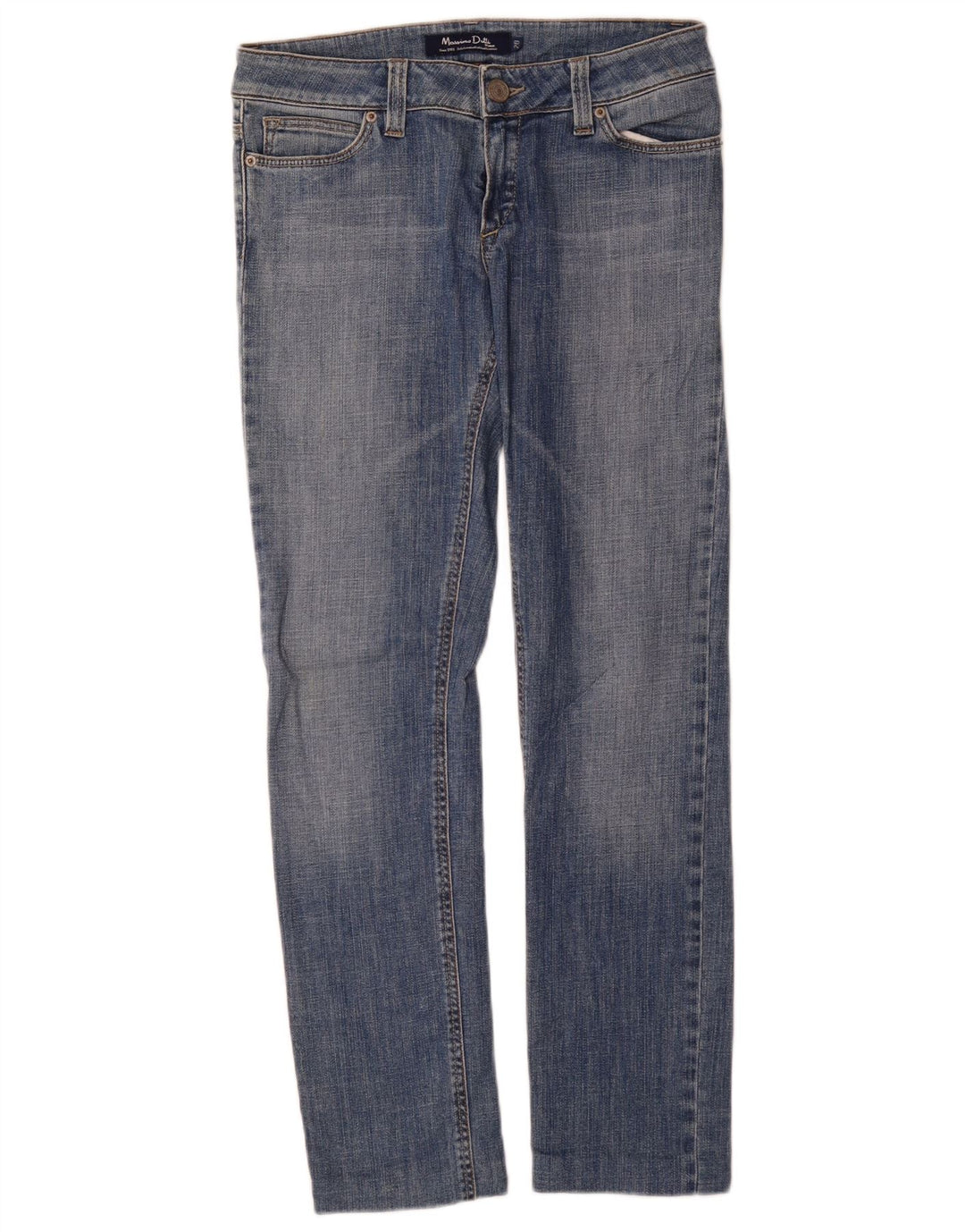 Jeansy damskie Massimo Dutti W28 L30 Niebieskie
