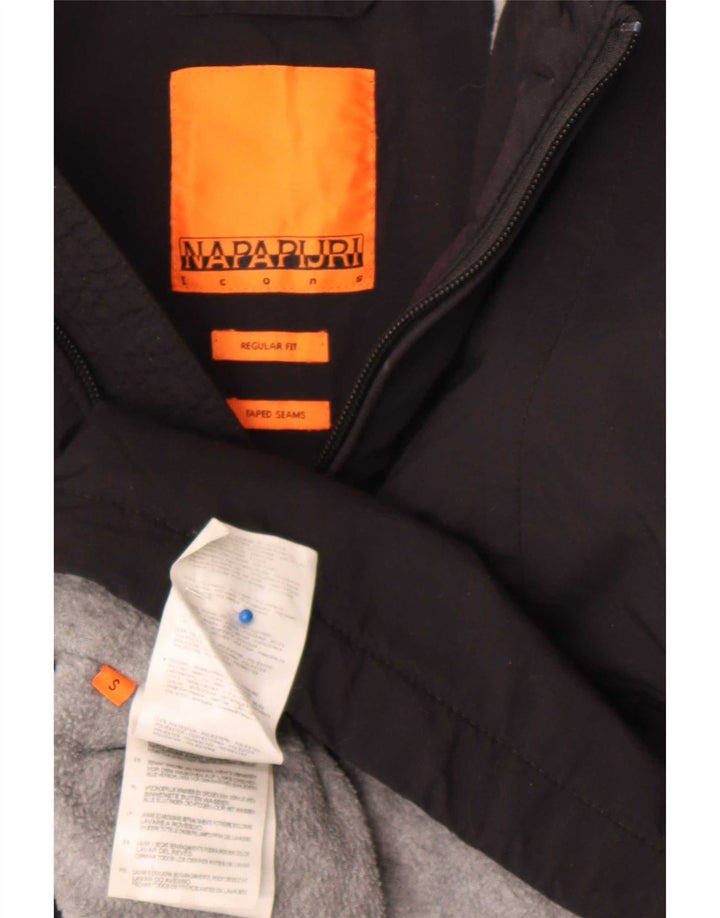 Męska kurtka Anorak Napapijri Geographic Graphic UK 36 Small Black