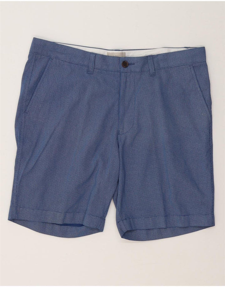 Męskie spodenki Chino Marks & Spencer W34, duże, niebieskie, bawełniane