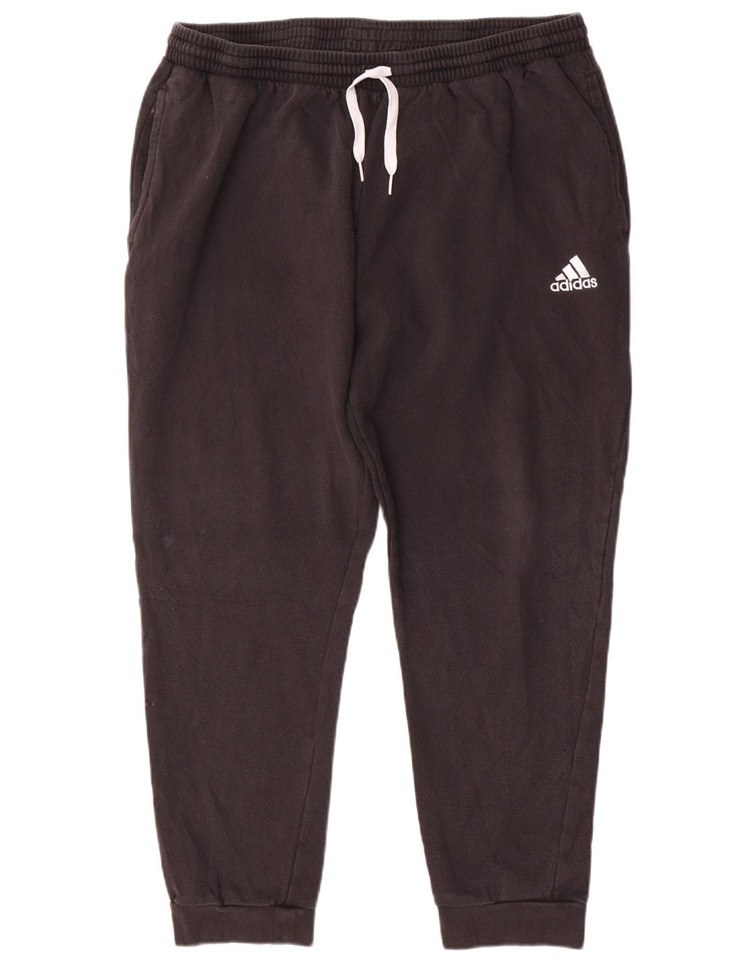 Męskie spodnie dresowe ADIDAS Joggers XL, czarne, bawełniane