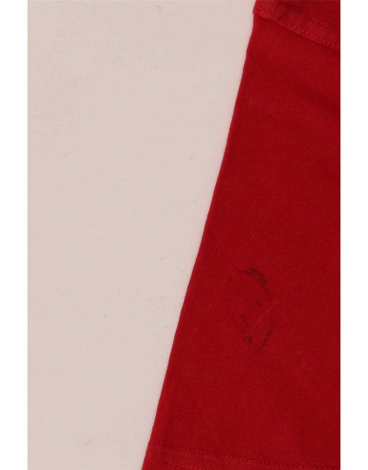 Męska koszulka z grafiką Fila Top IT 50 Medium Red Cotton