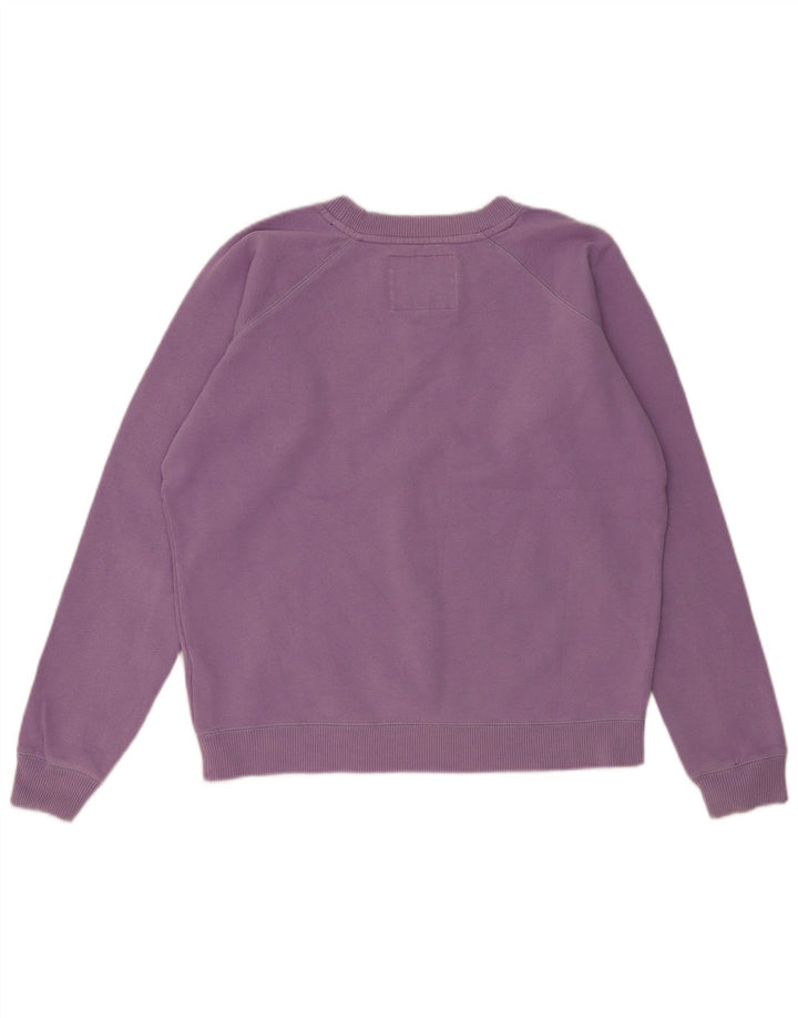 JACK WILLS Damski sweter oversize typu Crop UK 8, mały fiolet