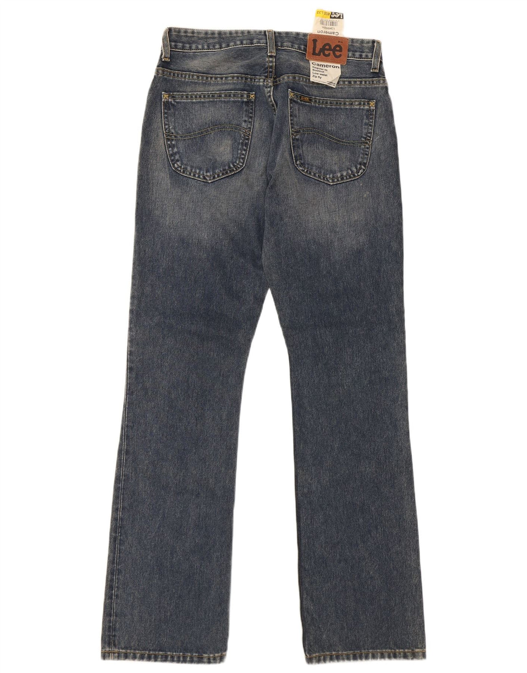 Damskie jeansy Lee Cameron o niskim stanie i regularnym kroju Bootcut W30 L33, niebieska bawełna