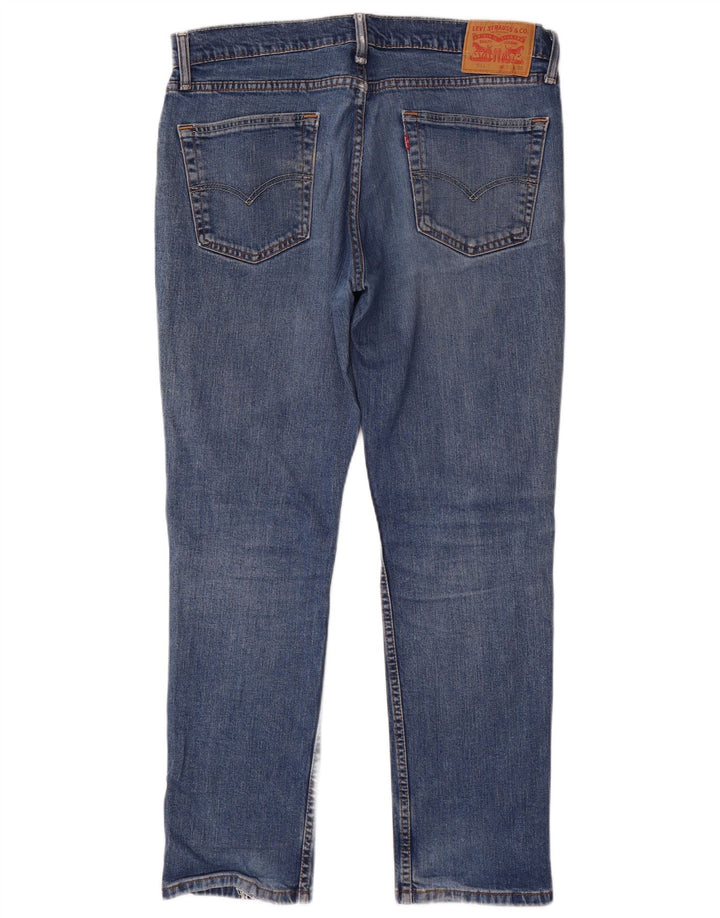 Męskie jeansy Levi's 511 Slim W36 L30 Niebieska bawełna