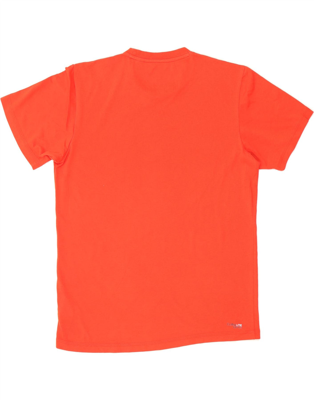 ADIDAS Mens Climalite Graphic T-Shirt Top Medium Red Cotton Vintage Adidas and Second-Hand Adidas from Messina Hembry 