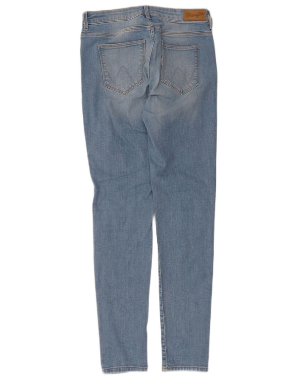 Damskie jeansy Wrangler Skinny W28 L32 Niebieskie bawełniane