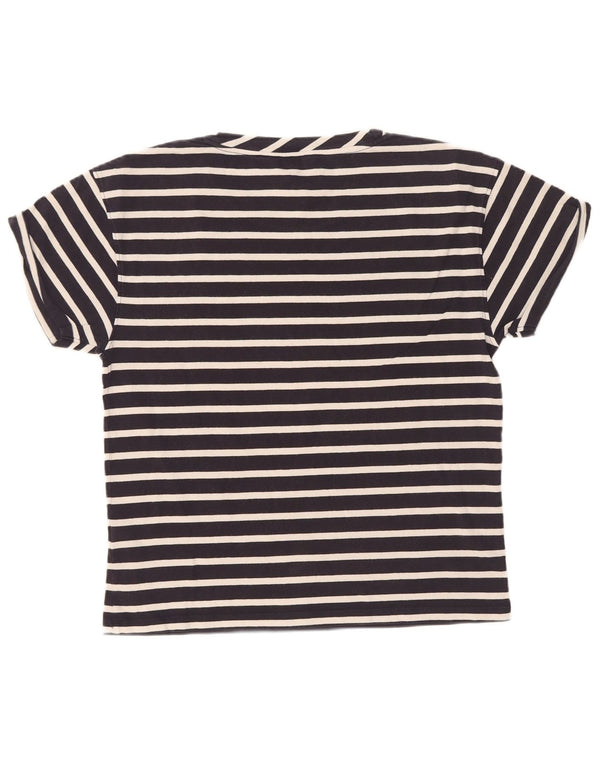 T-shirt damski Tommy Hilfiger Top UK 14 w średnie granatowe paski