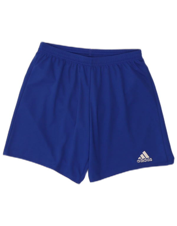 Męskie spodenki sportowe Adidas Aeroready, średni niebieski poliester
