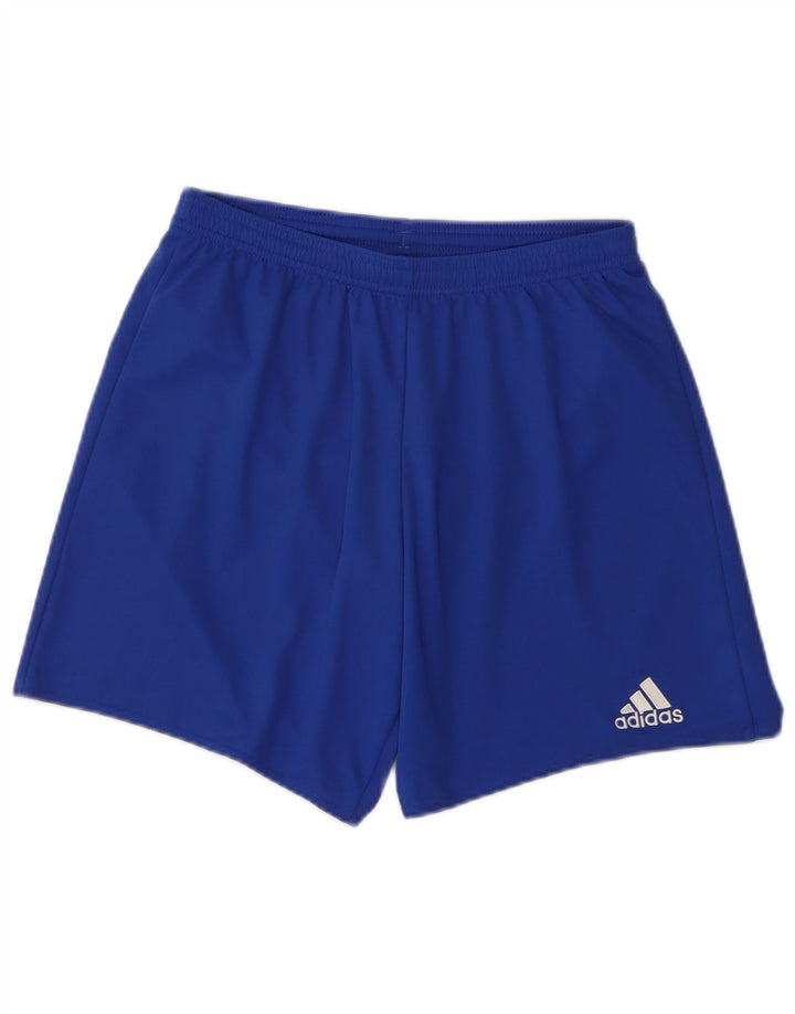 Męskie spodenki sportowe Adidas Aeroready, średni niebieski poliester