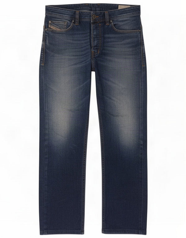 Diesel Męskie Safado Straight Jeans W30 L29 Granatowa Bawełna