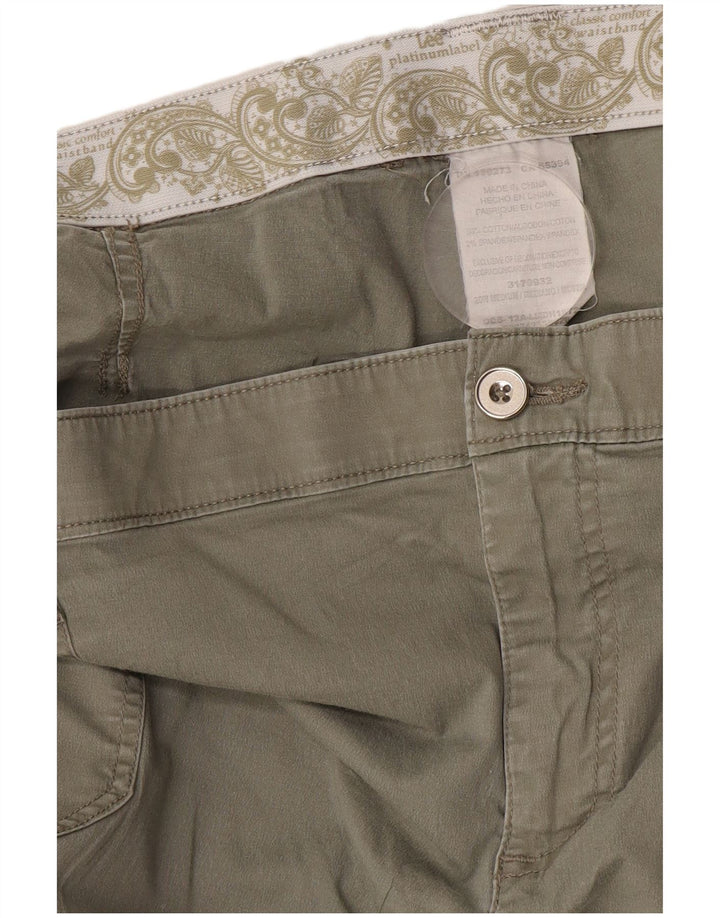 Spodnie damskie Lee Capri W40 L19 Szara bawełna