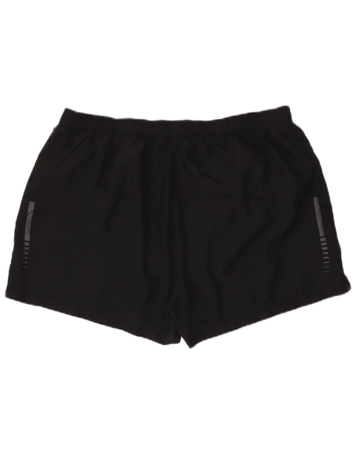 Męskie spodenki sportowe ASICS 2XL, czarny poliester