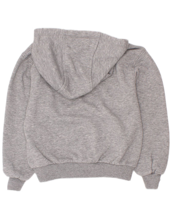 Chłopięca bluza z kapturem Nike z grafiką 3-4 lata XS, szara, nakrapiana bawełna