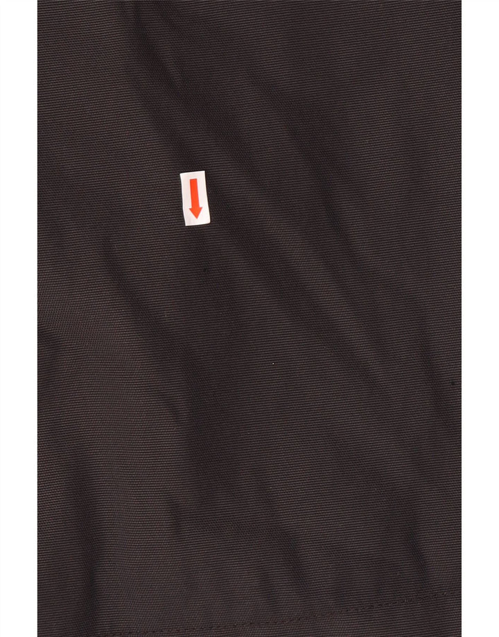 Płaszcz męski BURBERRY UK 40, duży, czarny, klasyczny, poliamidowy