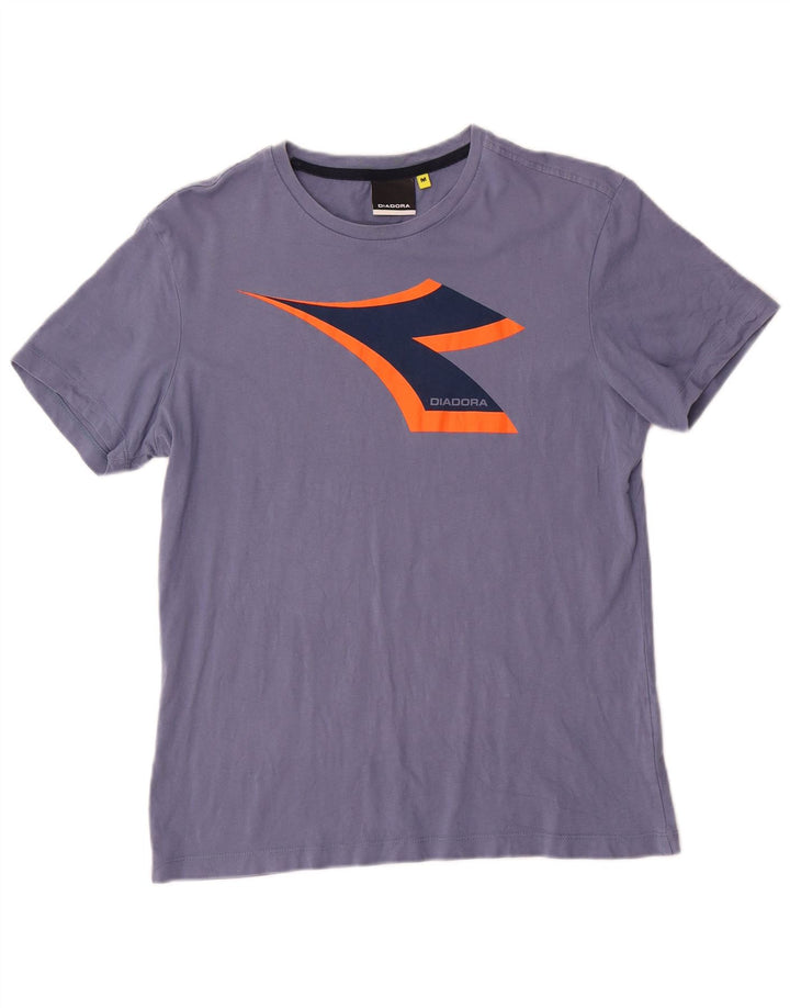 Męska koszulka graficzna Diadora Top Medium Blue
