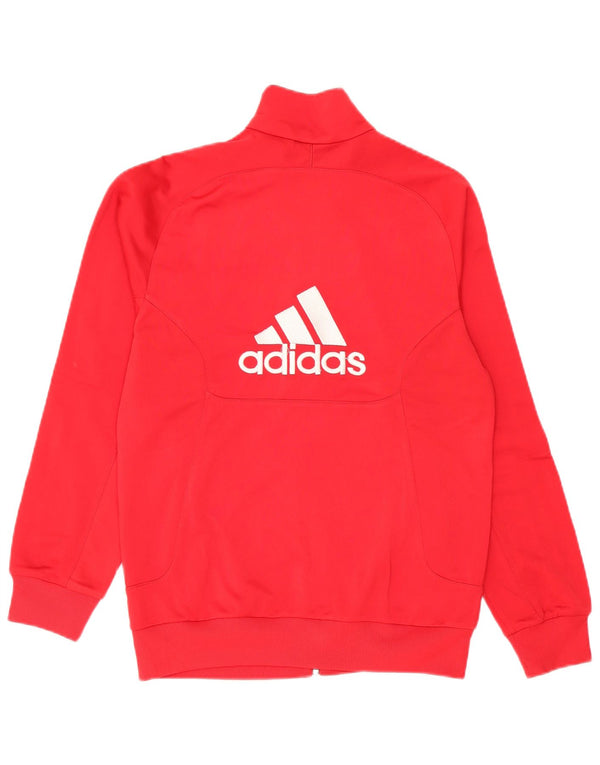 Męska kurtka dresowa Adidas Graphic UK 34/36 Small Red Colourblock