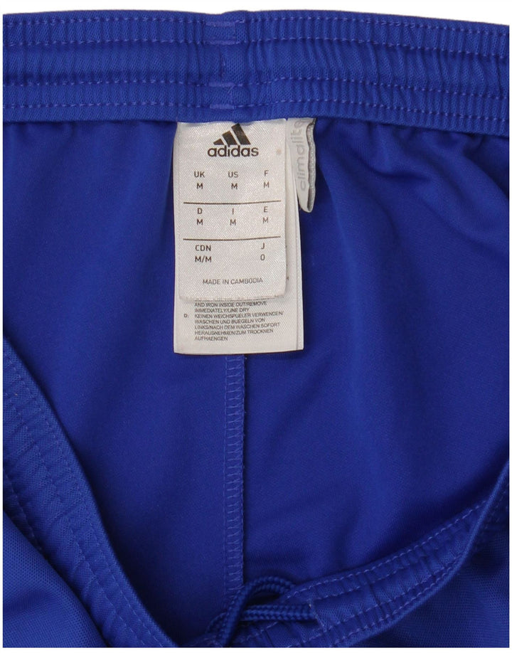 Męskie spodenki sportowe ADIDAS Climalite, średni niebieski, poliester