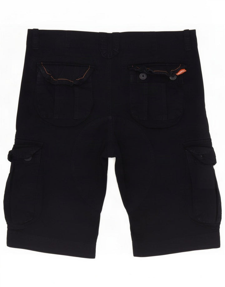 Męskie spodenki cargo Superdry, średnie W32, granatowa, bawełniana