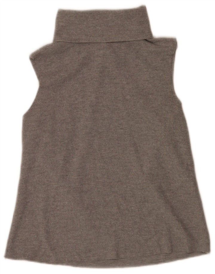 Damska kamizelka Zara Top UK 10 Small Szary Poliester