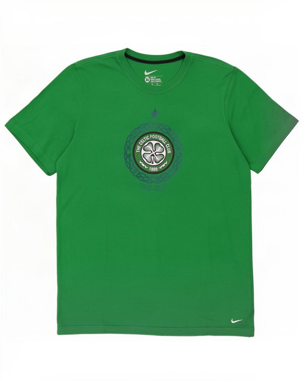 Męski T-shirt Nike Celtic Football Club Slim Fit z grafiką XL, zielony