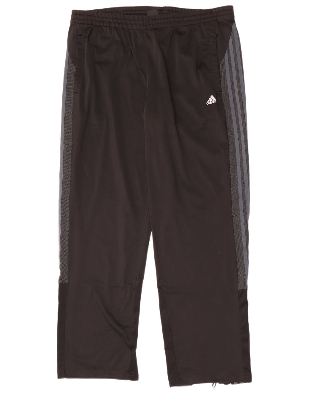 Męskie spodnie dresowe Adidas XL, czarne, poliestrowe