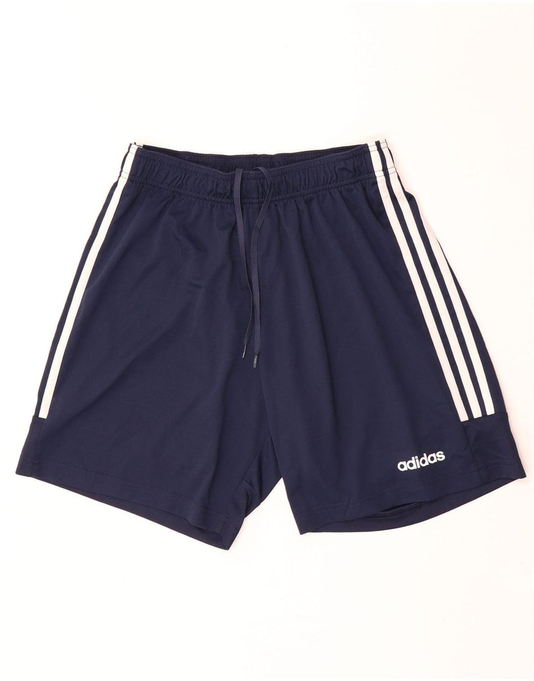 Męskie spodenki sportowe Adidas Climalite, średni granatowy poliester