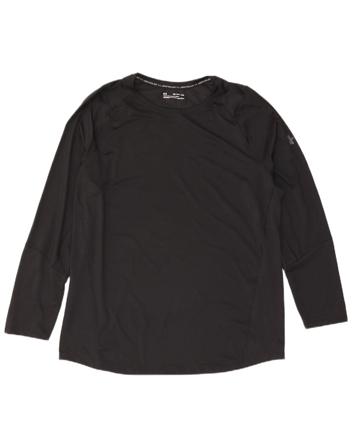 Męski top Under Armour Heat Gear z długim rękawem 2XL w kolorze czarnym