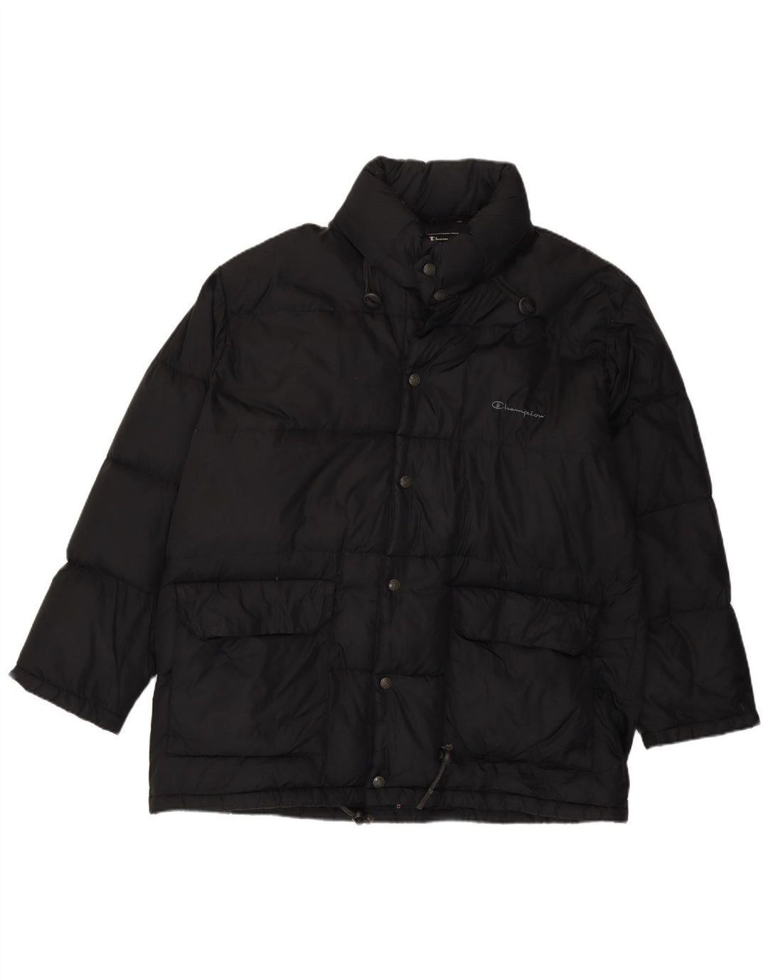 Męska ocieplana kurtka z kapturem Champion UK 36 Small Black