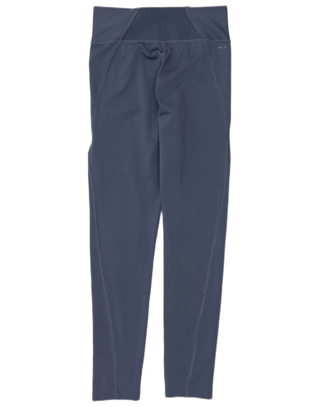 Damskie legginsy ADIDAS Climalite UK 8/10, małe, niebieskie, poliestrowe