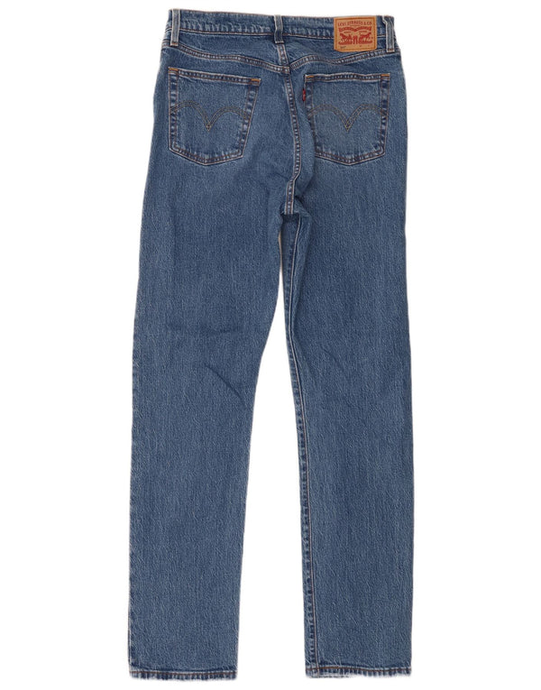 Męskie dżinsy Levi's 501 Straight W29 L32 Niebieskie bawełniane