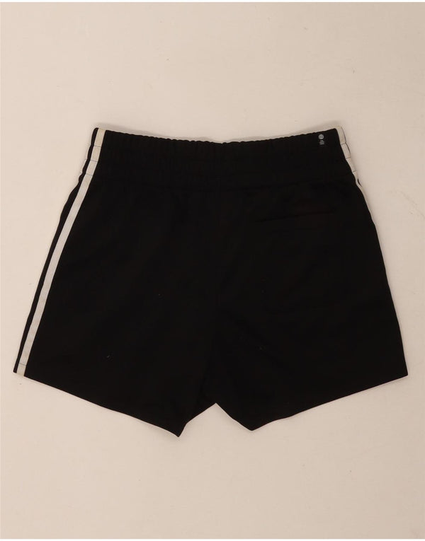 Damskie spodenki sportowe Adidas UK 8, małe, czarne, poliestrowe