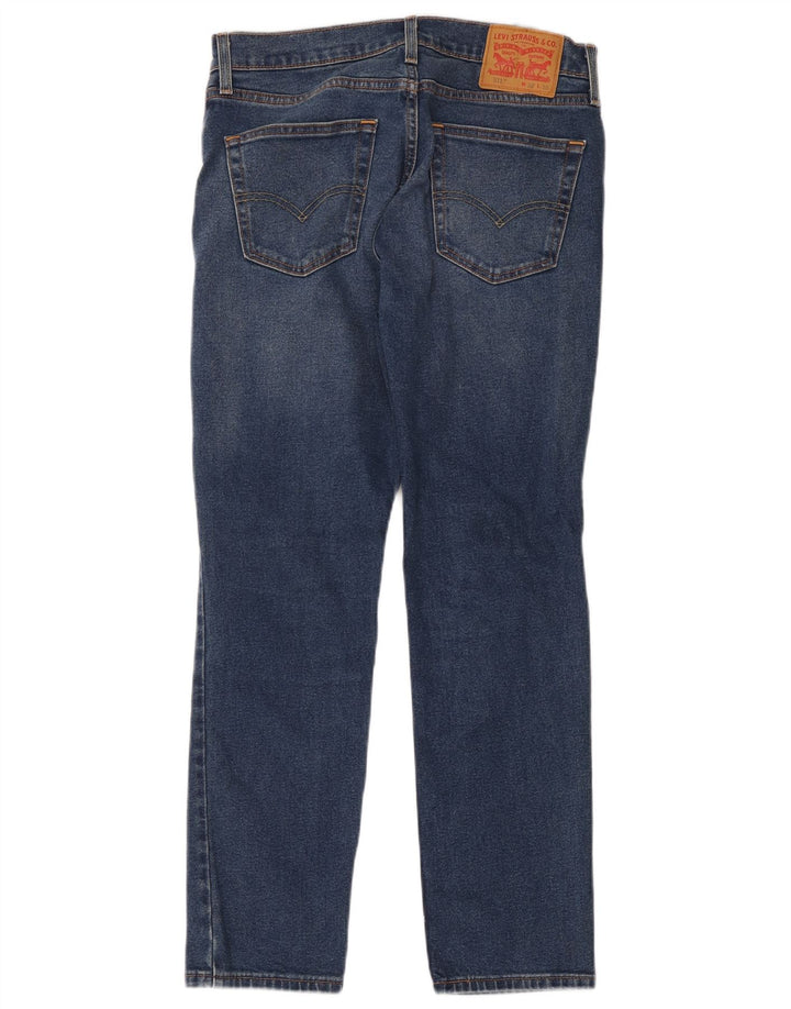 Męskie jeansy Levi's 511 Slim W32 L30 Niebieska bawełna