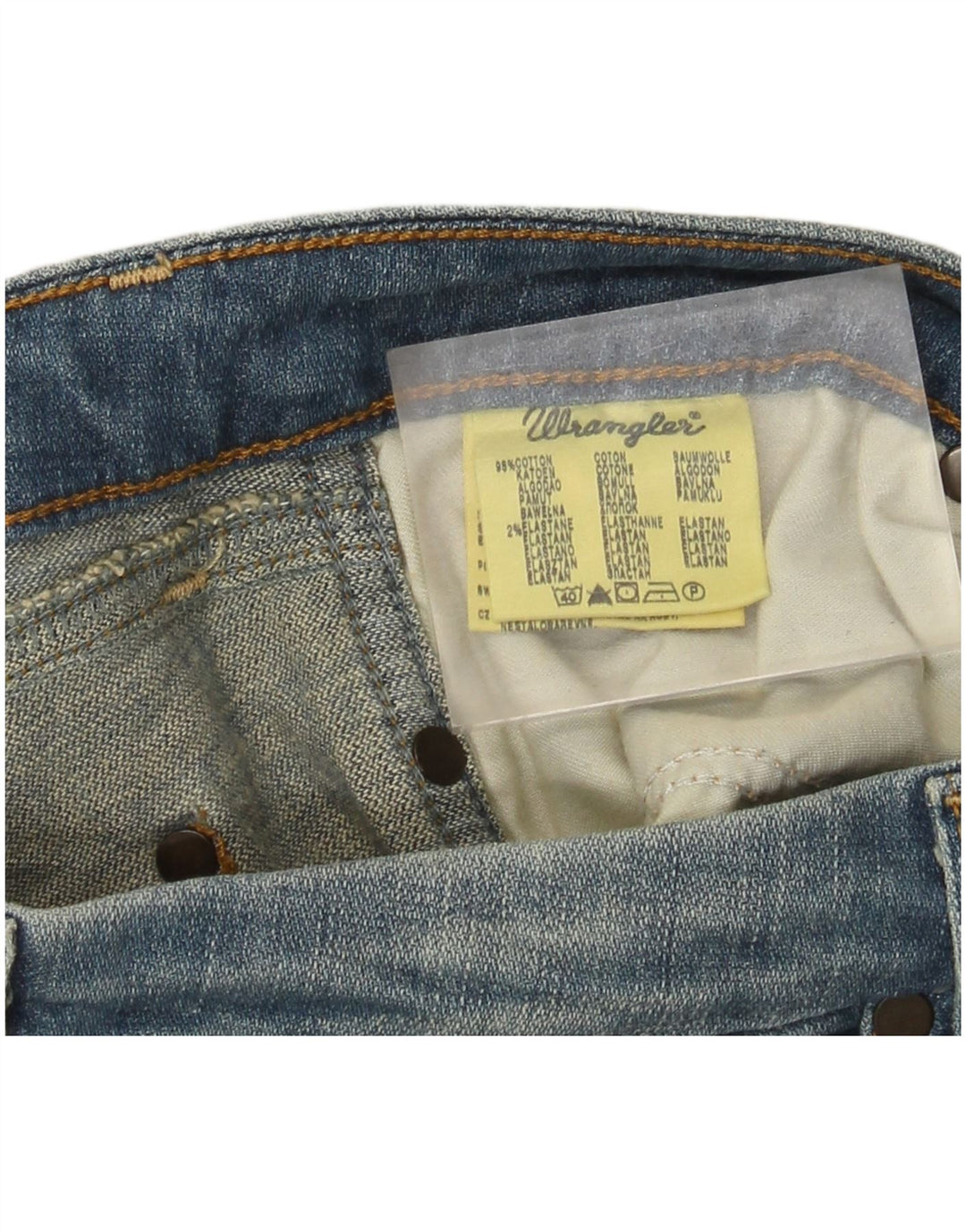 Wrangler Damskie Jeansy Bootcut Sofia W29 L30 Niebieskie Bawełniane