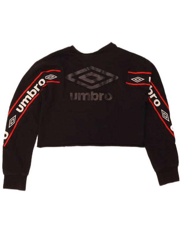 Damska bluza z krótkim rękawem Umbro, UK 14, średnia czarna