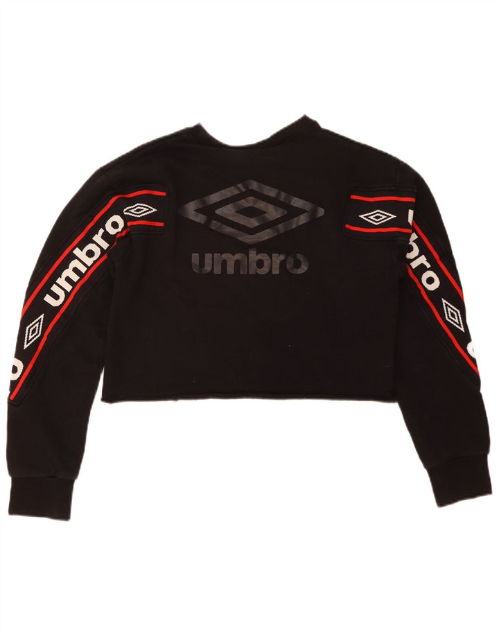 Damska bluza z krótkim rękawem Umbro, UK 14, średnia czarna