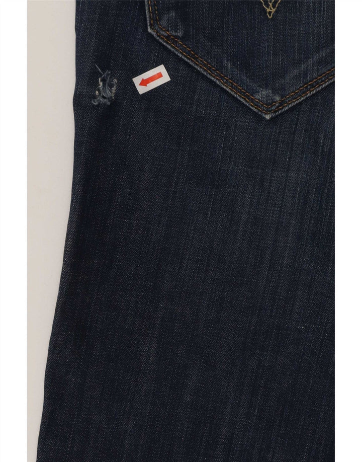 Męskie jeansy Levi's 519 Slim W34 L34 Niebieska bawełna