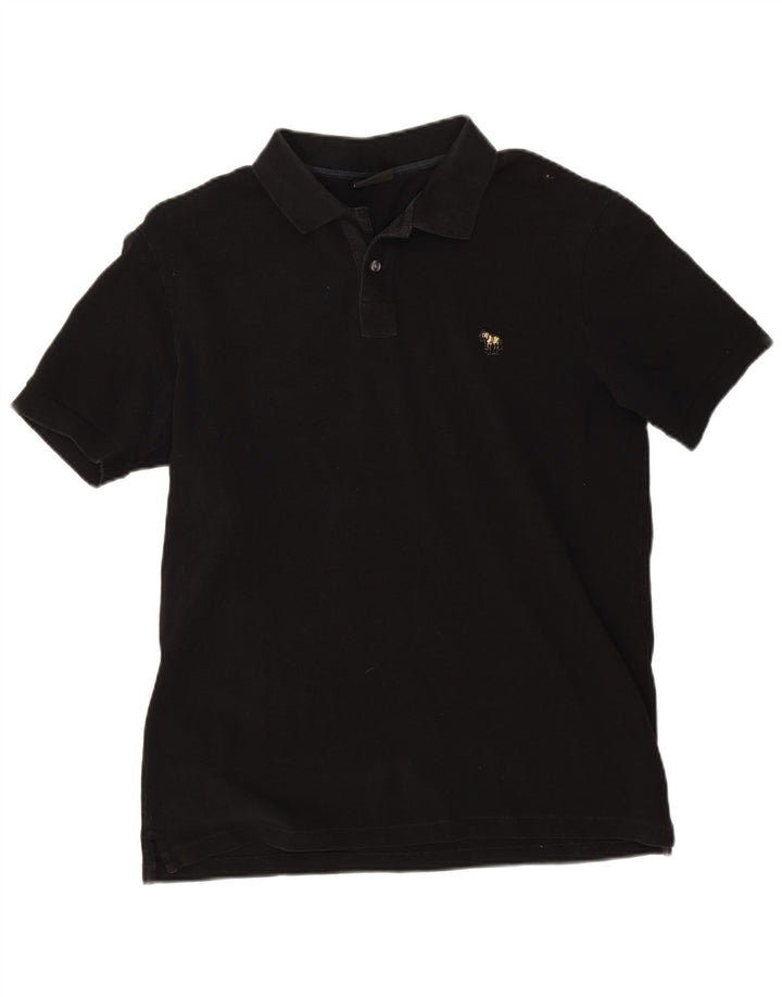 Męska koszulka polo Paul Smith, średnia czarna, bawełniana