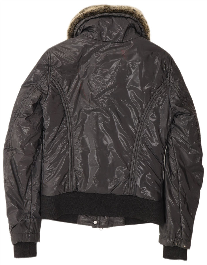 Damska ocieplana kurtka BELSTAFF EU 40, mała, szary nylon