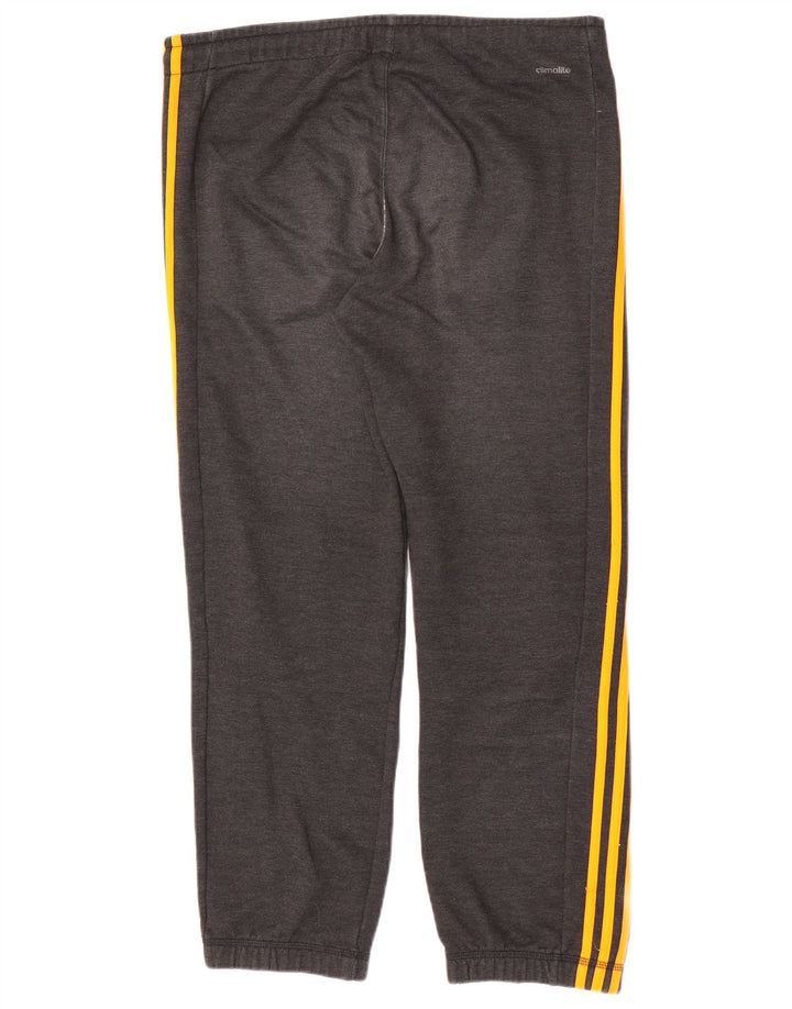 Adidas Męskie Climalite Dresowe Spodnie Joggery Średni Szary Poliester