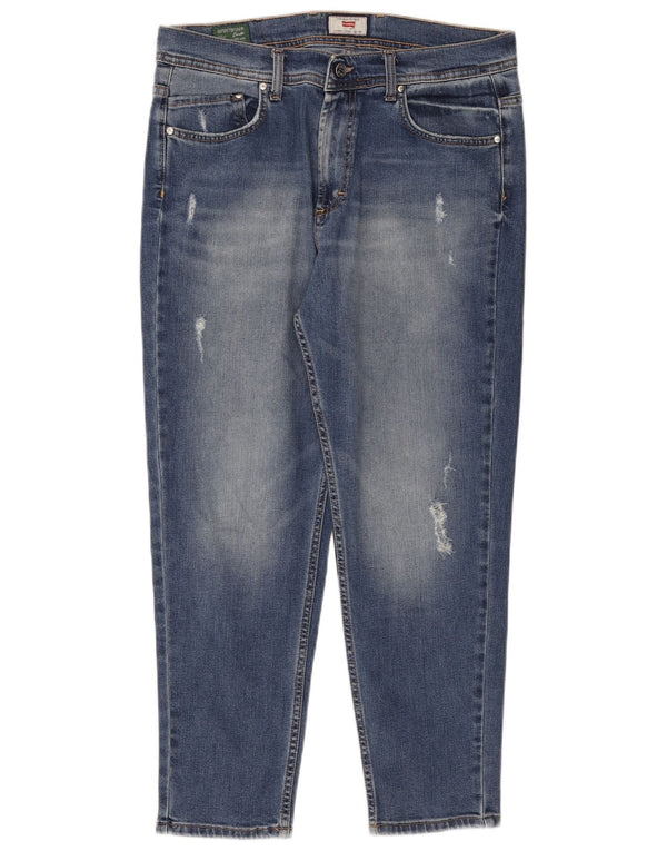 CARRERA Męskie jeansy zwężane w trudnej sytuacji IT 50 Large W34 L26 Niebieska bawełna