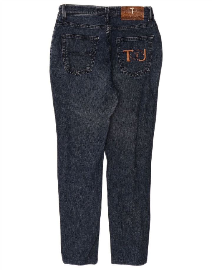 Dżinsy damskie Trussardi W26 L27 Granatowe bawełniane